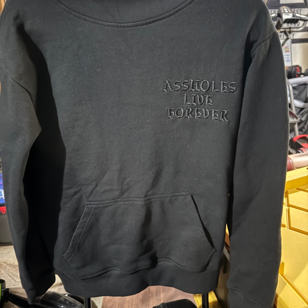 Black Graphic Sweatshirt-ALF
